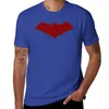 Men's Polos Red Hood Emblem T-Shirt Hippie Clothes Blanks Cute Tops Oversizeds T Shirt For Men