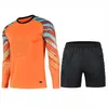 Hommes garçons Football Jersey survêtement personnalisé Football à manches longues uniforme adulte enfants Kit gardien de but costumes 240320