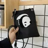 Sac 2024 mignon Panda en peluche pour téléphone portable, tissu en Nylon brodé, bandoulière Simple