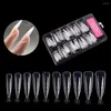 Nail Art Kits Great Fake Nails Lightweight False Tips Smooth Surface Press On Wearable Fully Cover Extending