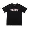 VLONE T-shirt Grote "V" T-shirt Heren / Dames Stellen Casual Modetrend High Street Los HIP-HOP 100% Katoen Overhemd met ronde hals en print US SIZE S-XL 1569