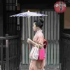 Parasol vintage wystrój jedwabny parasol dekoracyjny na wesele japoński deszczowy