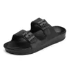 HBP Non-merk dubbele gesp instapper, unisex slippers, cloudpantoffels voor dames en heren