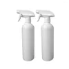 Opslagflessen 4 stks 500 ml Plastic Spray Lege Draagbare Dispenser Fles Groot Voor Car Cleaning Watering Bloemen (Zwart)