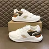 2024 Designer lässige Schuhe Vintage Männer Frauen Luxus -Sneakers Streifen Druck Schwarz weiß Aprikose graue Multikolen -Herren Leder Casual Schuhe Fashion Unisex Schuhe