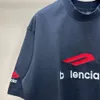 Led Balenciagia Track Designer Clothes Triple S Balancia Tshirt ExtremeHigh Version Paris 23 Springummer New Mlogo broderad Pure Cotton B Home Rätt Fashi