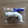 Rubinetti per lavandino del bagno Fornitore della Cina Rubinetto per erogatore di acqua in plastica per il mercato europeo e americano Rubinetto in PVC 1/2 1/4pp