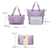 Boodschappentassen Opvouwbare reistas met grote capaciteit WomanTravel Handbagage Tote Duffel Set voor dames Heren Drop