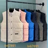 2024 New Mens freestyle real feather down Winter Fashion vest body warmer Advanced Waterproof Fabric men women vests jacket