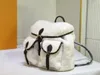 Ull ryggsäck modebokstäver nyaste vinter baksida crossbody väskor m23384 dragkväskor handväskor handväska stora kapacitetsfickor
