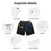 Men's Shorts Bathing Suit Halloween Bats Board Summer Haunted House Y2K Funny Beach Male Design Running Quick Dry Swim Trunks