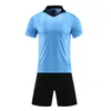 Referee suit Soccer uniforms custom Football match the referee clothing Comfortable breathe freely Short Sleeve Printing 240315