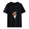 T-shirt con stampa animalier 2024, nuova maglietta POLO stampata da uomo del designer, manica corta in cotone 100% di alta qualità