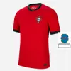 Portugal Jogador Versão 2020 2021 Ronaldo Soccer Jerseys Joao Felix Home Red Away Branco Camisas Futebol 20 21 Portugal Guedes Camisa de Futebol