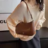 Red Underarm Shoulder Bags for Women Texture Leather Crossbody Bag Luxury Designer Wedding Bride Handbags Trend 240311