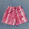 Tasarımcı Moda Eric Kısa Emmanuels Erkekler Desenli Trailsuit Shorts Plaj Pantolon Hızlı Kurutma Pantolon Sokak Hip Hop Gündelik Kadınlar Yaz Pantolon XH