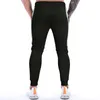 Pantalones de hombre Color a juego Cordón Fitness Slim Hombre Pantalones hombres Casual Y2k ropa moda Pantalones gimnasio Skinny Street