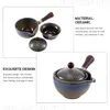 Наборы столовой посуды, китайский керамический чайник, классический фарфоровый чайный сервиз гунфу, вращающийся на 360 градусов, ситечко, свободный