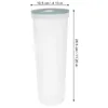 Storage Bottles Large Airtight Tank Pasta Water Container Plastic Pantry Containers With Lids