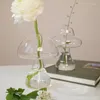 Vases Glass Flower Vase For Home Decor Terrarium Table Ornaments Rustic Small