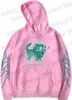 Herren Hoodies Flamingo FLIM FLAM Smitten Kitten Merch für Männer/Frauen Unisex Langarm Sweatshirt Kapuzenpullover Streetwear Top