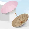 juchiva Paraplu Kleurrijke Tri-fold Paraplu voor Dames UV Zon en Regen Winddicht Kleur Coating 16 Botten