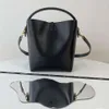 10A высококачественная сумка-ведро женская мужская роскошная сумка дизайнерская большая сумка женская сумка из натуральной кожи с буквенным принтом большая вместительная сумка через плечо модные сумки с коробкой
