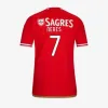 23 24 Benficas Soccer Jerseys Darwin Chiquinho Rafa Sefeqovic Otamendi G.Ramos 2023 2024 Home Men Kids Kit Football Shirt Grimal