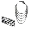 Collar Sier Fine T Sterling Jewelry Vvs Moissanite Diamond Mossanite Tennis Chain GG ennis