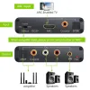 Versterkers Neoteck Audio Return Channel Arc Converter Dac Audio Adapter Hdmicompatibel Optische Spdif Coaxiaal naar Rca 3,5 mm Jack Stereo