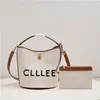 Designer Bucket Bag Fashion Womens Sticked Totes Summer New Leather Shoulder Wallet Casual Lightweight Crossbody Pending Bags Lady Luxury Handbag Purse