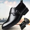 Sapatos de vestido homens formal couro outono produtos oxfords respirável negócios britânicos juventude casual