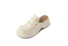 74 Jurk Enkele Schoenen Dames in Lente en Zomer Leer Plat 2024 Dames Platform 64201 Sprg