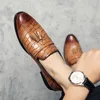 HBP Non-Brand Pointy Toe Blue Color Fancy Dress Shoes Comfortable Fashion Design Wedding Formal Loafer Shoes for Men