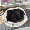 Väska solid svart nylon fritid eller resemode stor kapacitet shoppare väskor för kvinnor unisex japacn och korea stil satchels