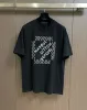 남자 플러스 티 폴로 둥근 티셔츠 목이 자수 및 인쇄 극 스타일의 여름 마모 거리 순수면 232RF3