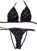 Summer Women Designer Bikinis With Letters Top Quality Breathable 2 Piece Swimsuits For Women Sexy Bathing Suit S-XL