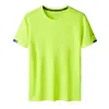 Summer Outdoor Large Size Quick Drying Short Sleeved T-shirt for Mens Clothes Sports Group Printed Cf82