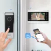 Campainhas de campainha Jeatone Smart Wi -Fi Video Intercom para casa 7 polegadas de vídeo interno de vídeo com câmera de vídeo com fio de vídeo com fio FHD de 1080p FHD FHD