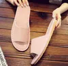 Designer sandalen zomer platte bodem mode strand dames regenboog brief pantoffels mooi cadeau