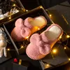 HBP Niet-merk HBP Niet-merk Hot-selling polar fleece pantoffels thuis leuke Koreaanse antislippantoffels met dikke zolen winter warm paar binnenschoenen