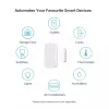 Kontroll Origina Aqara Door Window Sensor Mini Zigbee Wireless Smart Home Kits Alarm System Arbeta med Gateway3 Hub Mi Home HomeKit App