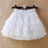 Harajuku doux dentelle Shorts jupes Y2k japonais Lolita Tutu jupes danse Kawaii femmes multicouche dentelle maille gâteau jupe 240311