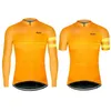 Men camisas de ciclismo Raudax Manga longa Camisas de bicicleta Kit de bicicleta MTB Bike Wear Triathlon Maillot Ciclismo 240311