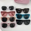 Diseñador Retro MUMU Gafas de sol Policarbonato Metal Ojo de gato Lente redonda MU01 Gafas de sol de lujo para mujer Gafas de sol resistentes a los rayos UV