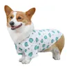 Chemise d'été pour chien, marque tendance, Bibear Teddy Chenery Corgi, vêtements pour animaux de compagnie, hawaïen