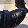 Casual schoenen seizoen vrouw BekeHigh-top sneakers zwart echt leer verborgen wig Parijs mode