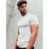 Rajstopy sportowe T-shirt Szybkie suszenie Wysokie Elastyczne trening mięśni YJBG z krótkim rękawem