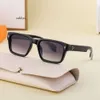 Óculos de sol de grife KILA2024 Novo Mi Nail Box Feminino Pequeno Quadro Minimalista Óculos de Sol Masculino