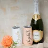 Articoli per feste Flute da champagne personalizzato da 6 once Bicchiere da damigella d'onore personalizzato in acciaio inossidabile Proposta di matrimonio regalo